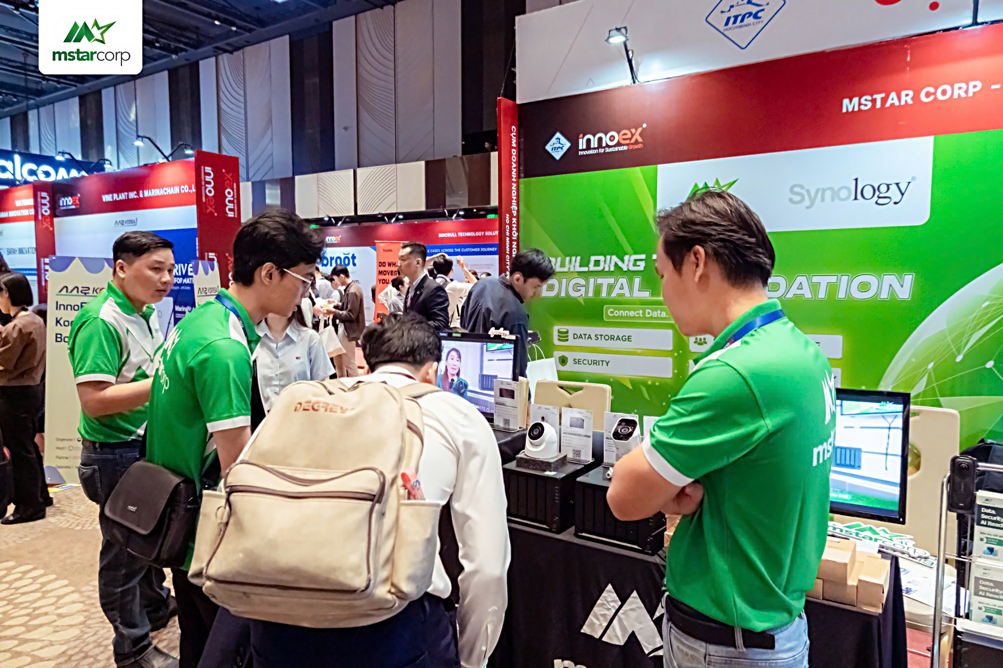 Mstar Corp và Synology cùng kiến tạo nền tảng dữ liệu, thúc đẩy ứng dụng AI cho doanh nghiệp tại InnoEx 2026 - Ảnh 2.