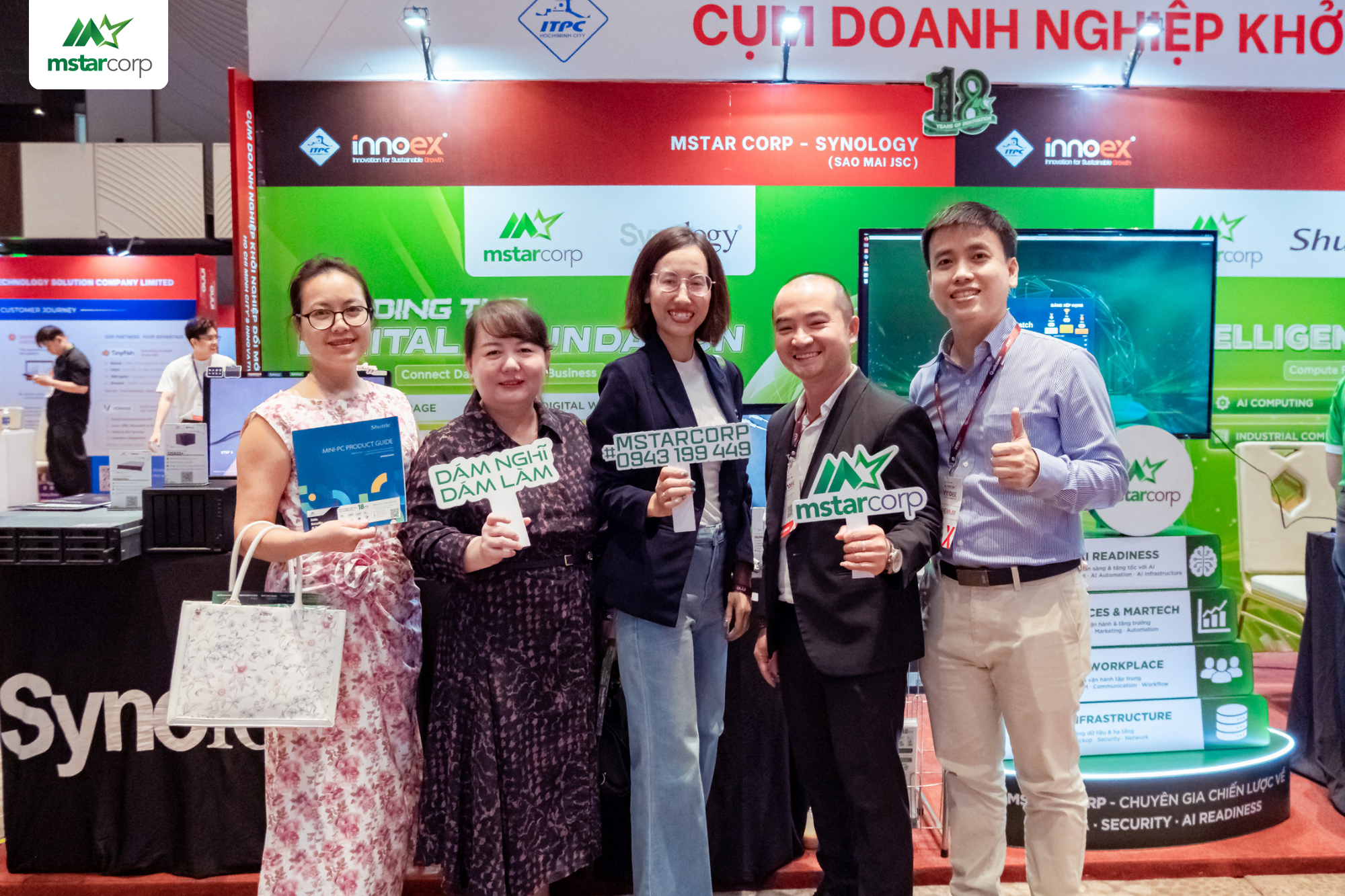 Mstar Corp và Synology cùng kiến tạo nền tảng dữ liệu, thúc đẩy ứng dụng AI cho doanh nghiệp tại InnoEx 2026 - Ảnh 4.