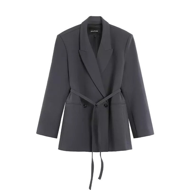 Blazer c&oacute; đai buộc: Mảnh gh&eacute;p old money gi&uacute;p diện mạo đầu thu th&ecirc;m kh&iacute; chất - Ảnh 3.