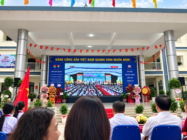 MIS khai giảng năm học mới: Khác biệt để mở cánh cửa tương lai - Ảnh 1.