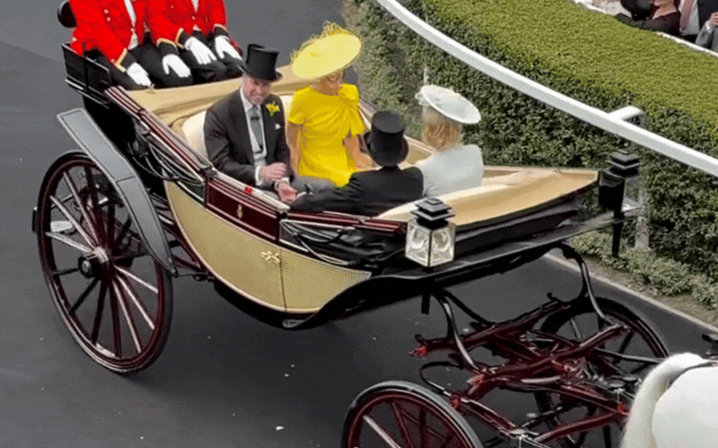 V&agrave;i th&aacute;ng tr&ocirc;i qua, người h&acirc;m mộ Ho&agrave;ng gia vẫn m&ecirc; mẩn chiếc v&aacute;y v&agrave;ng gi&uacute;p Vương phi Kate &ldquo;thắp s&aacute;ng&rdquo; Royal Ascot - Ảnh 4.