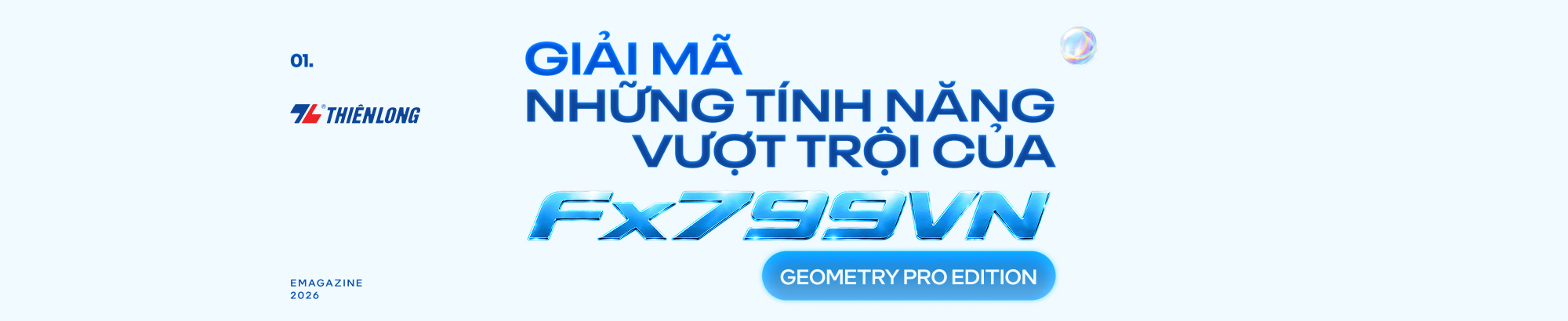 Flexio tung phiên bản mới Flexio Fx799VN Geometry Pro Edition, làm chủ số hình, khởi động năm học mới chủ động theo cách riêng- Ảnh 1.