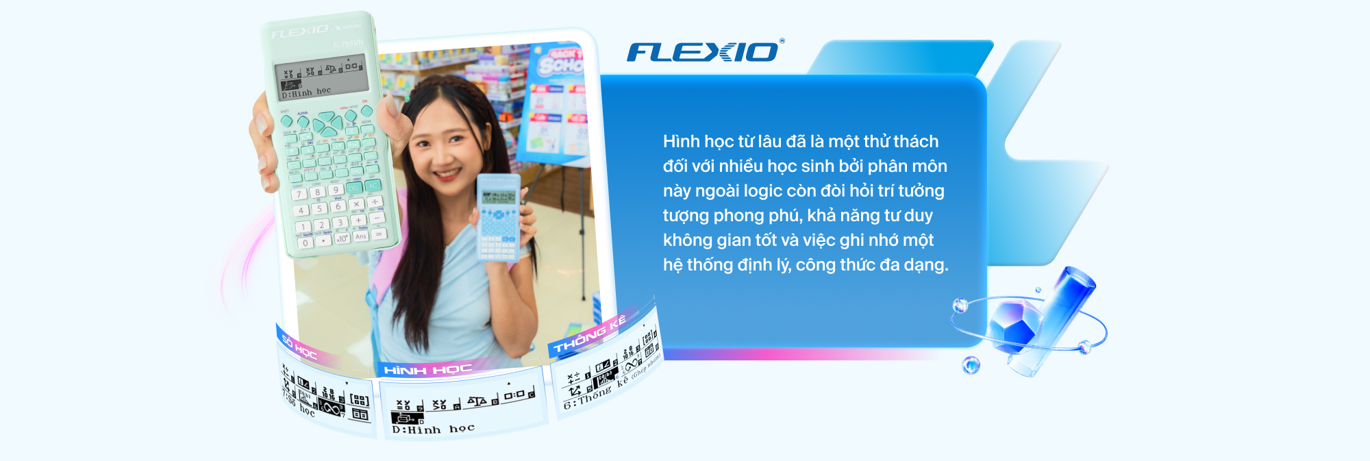 Flexio tung phiên bản mới Flexio Fx799VN Geometry Pro Edition, làm chủ số hình, khởi động năm học mới chủ động theo cách riêng- Ảnh 4.