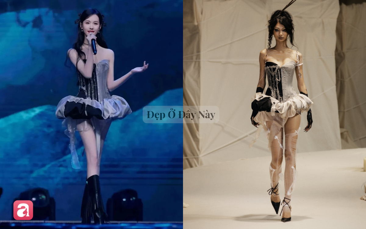 Jisoo diện đầm local brand Việt, đụng hàng khó phân thắng bại với Winter và Trần Đô Linh- Ảnh 7.