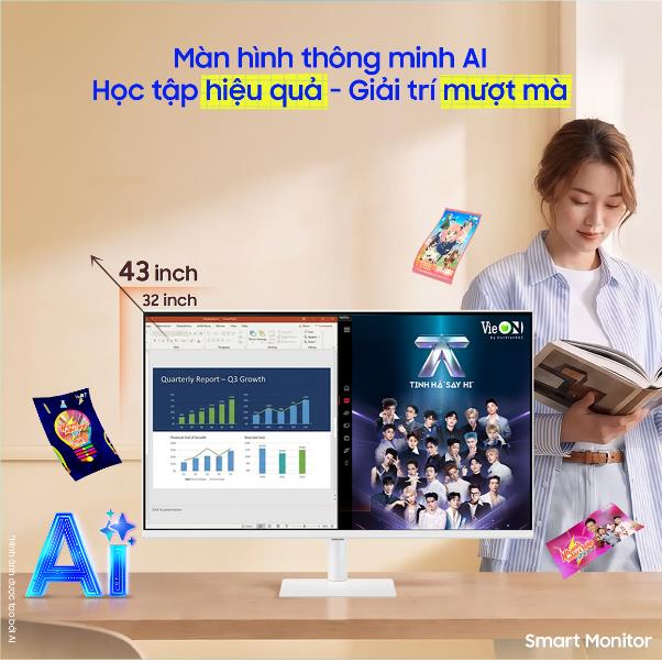 Từ học tập, l&agrave;m việc đến giải tr&iacute;, m&agrave;n h&igrave;nh ViewFinity S8 đ&aacute;p ứng nhu cầu của cả gia đ&igrave;nh - Ảnh 2.