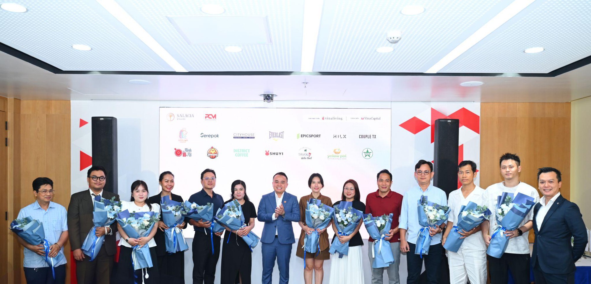 VinaLiving và PCM ký kết hợp tác khai thác thương mại Salacia Villas, công bố loạt thương hiệu đầu tiên- Ảnh 1.