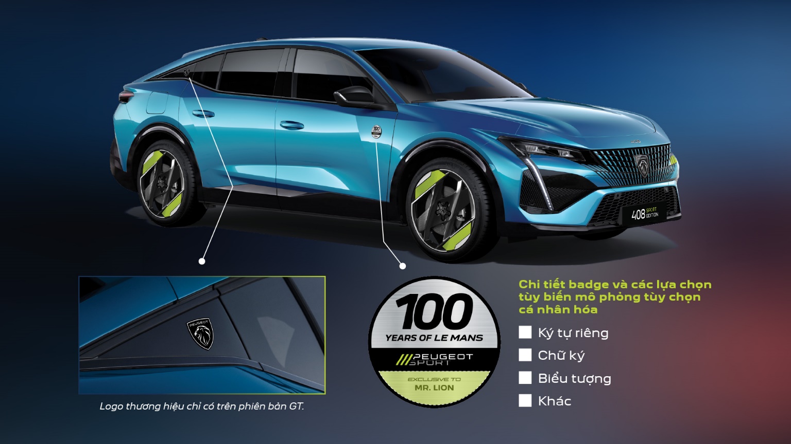 Peugeot 408 Sport Edition mang dấu ấn Le Mans và đặc quyền cá nhân hóa cho khách Việt - Ảnh 2.