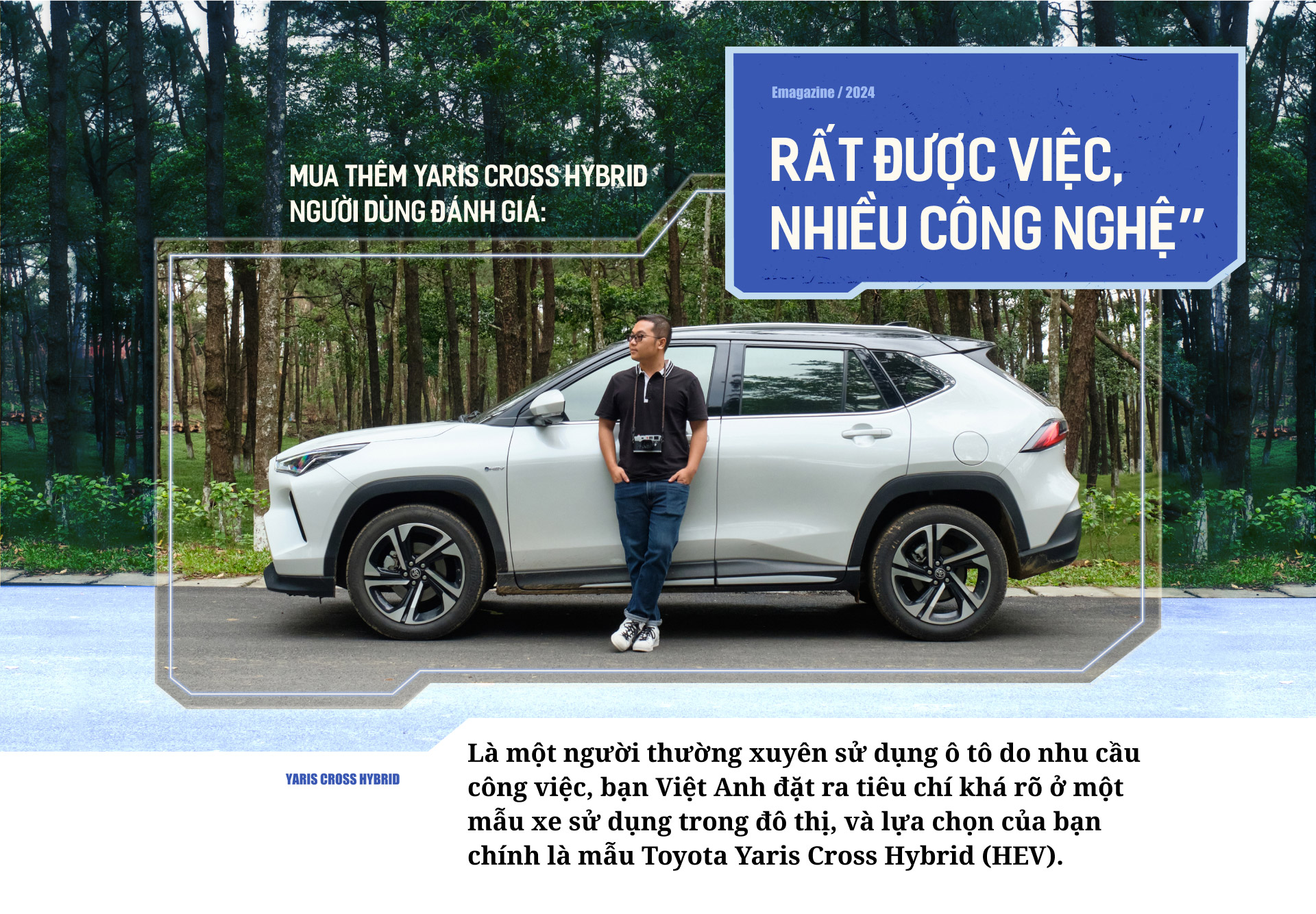 Mua thêm Yaris Cross Hybrid, người dùng đánh giá: “Rất được việc, nhiều công nghệ”- Ảnh 2.