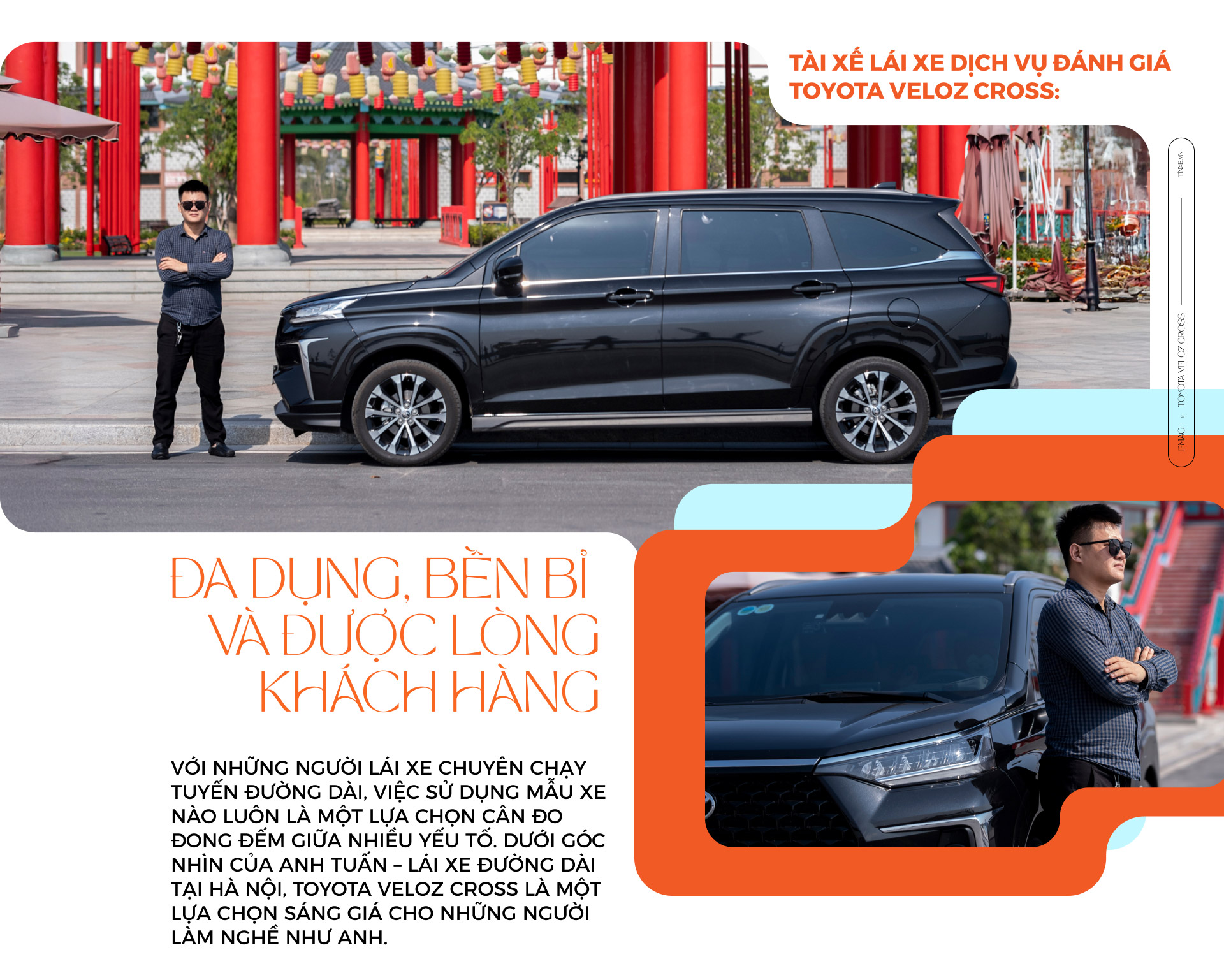 T&agrave;i xế l&aacute;i xe dịch vụ đ&aacute;nh gi&aacute; Toyota Veloz Cross: Đa dụng, bền bỉ v&agrave; được l&ograve;ng kh&aacute;ch h&agrave;ng- Ảnh 2.