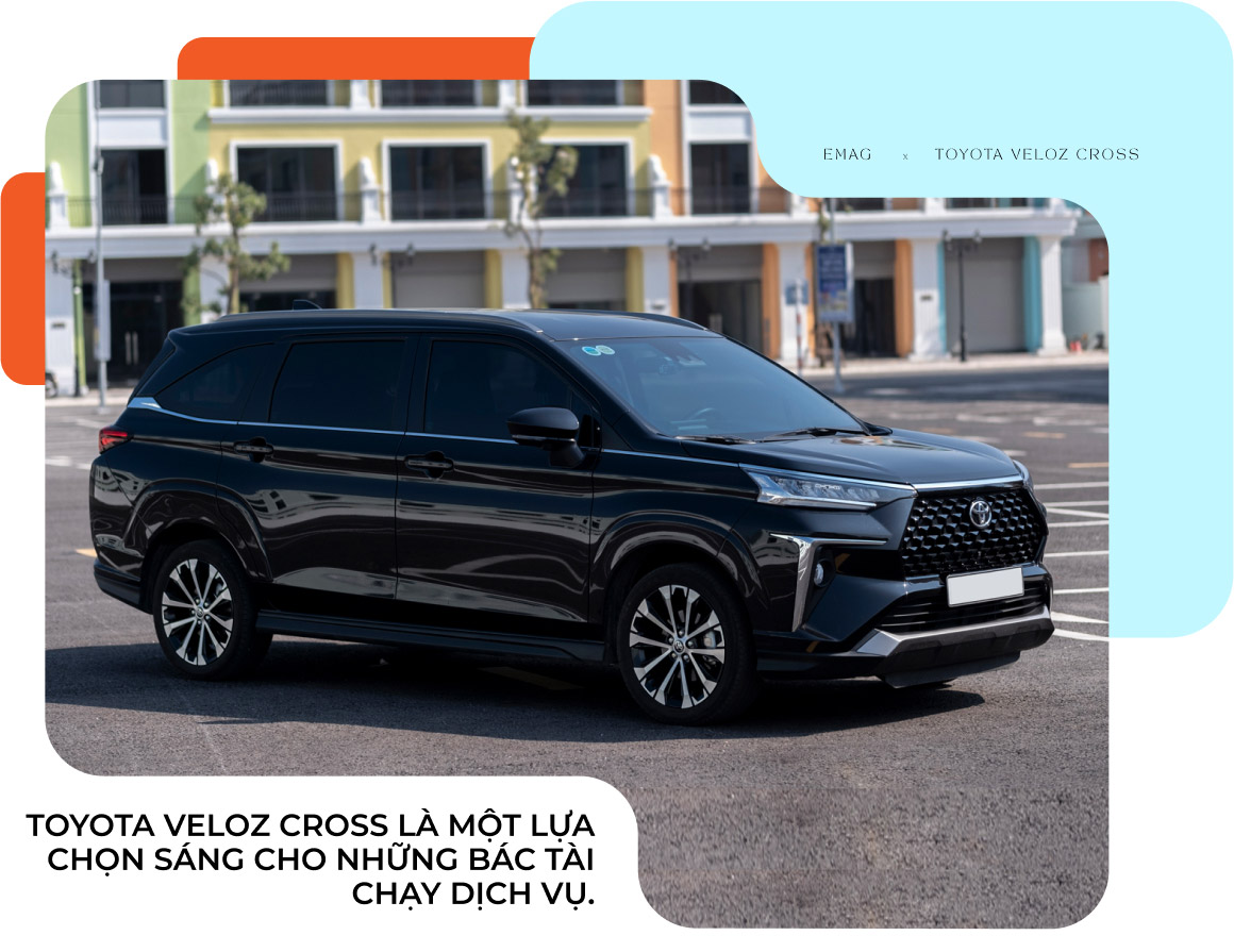 T&agrave;i xế l&aacute;i xe dịch vụ đ&aacute;nh gi&aacute; Toyota Veloz Cross: Đa dụng, bền bỉ v&agrave; được l&ograve;ng kh&aacute;ch h&agrave;ng- Ảnh 6.