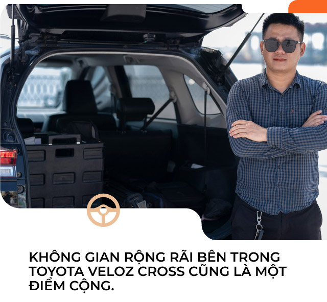 T&agrave;i xế l&aacute;i xe dịch vụ đ&aacute;nh gi&aacute; Toyota Veloz Cross: Đa dụng, bền bỉ v&agrave; được l&ograve;ng kh&aacute;ch h&agrave;ng- Ảnh 17.