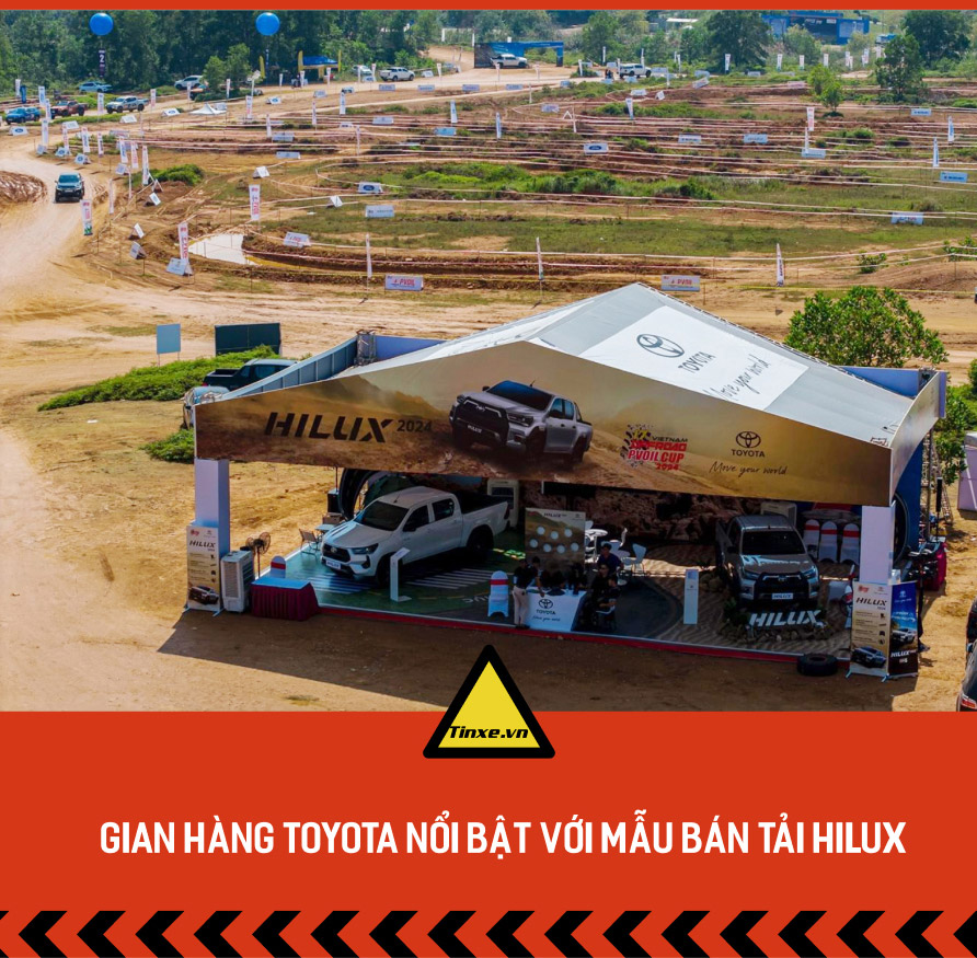 Toyota Hilux Adventure 2024 qua trải nghiệm lần đầu offroad của Tiktoker genZ tại PVOil VOC 2024- Ảnh 6.