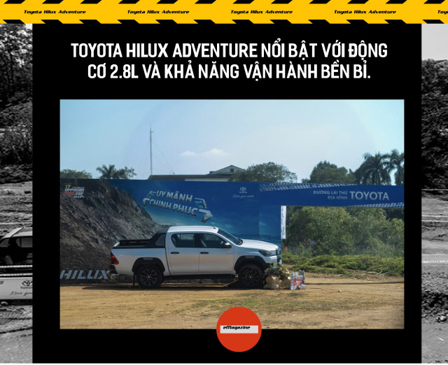 Toyota Hilux Adventure 2024 qua trải nghiệm lần đầu offroad của Tiktoker genZ tại PVOil VOC 2024- Ảnh 7.