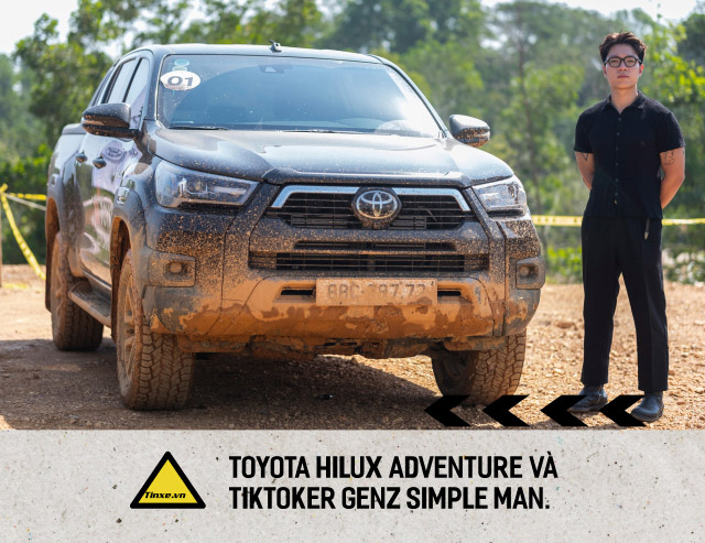 Toyota Hilux Adventure 2024 qua trải nghiệm lần đầu offroad của Tiktoker genZ tại PVOil VOC 2024- Ảnh 11.