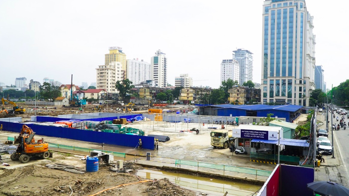 Cận cảnh đại công trường hơn 17.000 tỷ ở Giảng Võ- Ảnh 6.