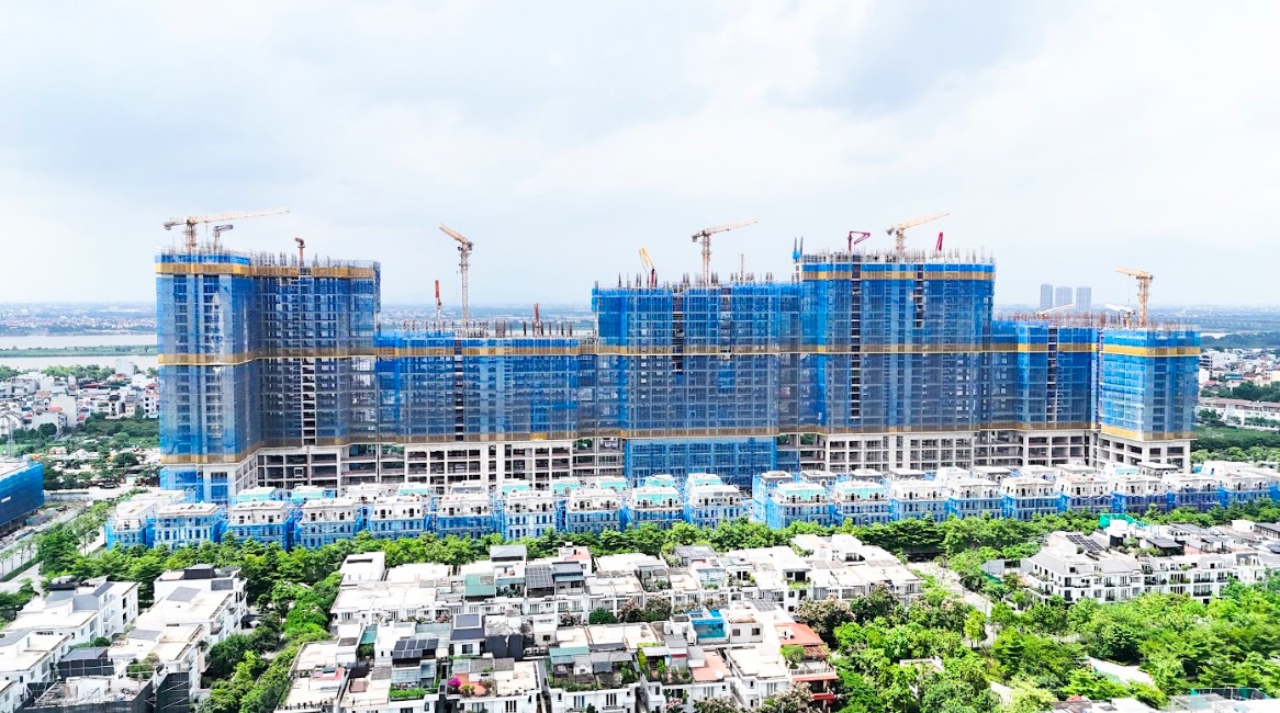 Cận cảnh công trường dự án nhà ở hơn 12.000 tỷ sát hồ Tây- Ảnh 9.