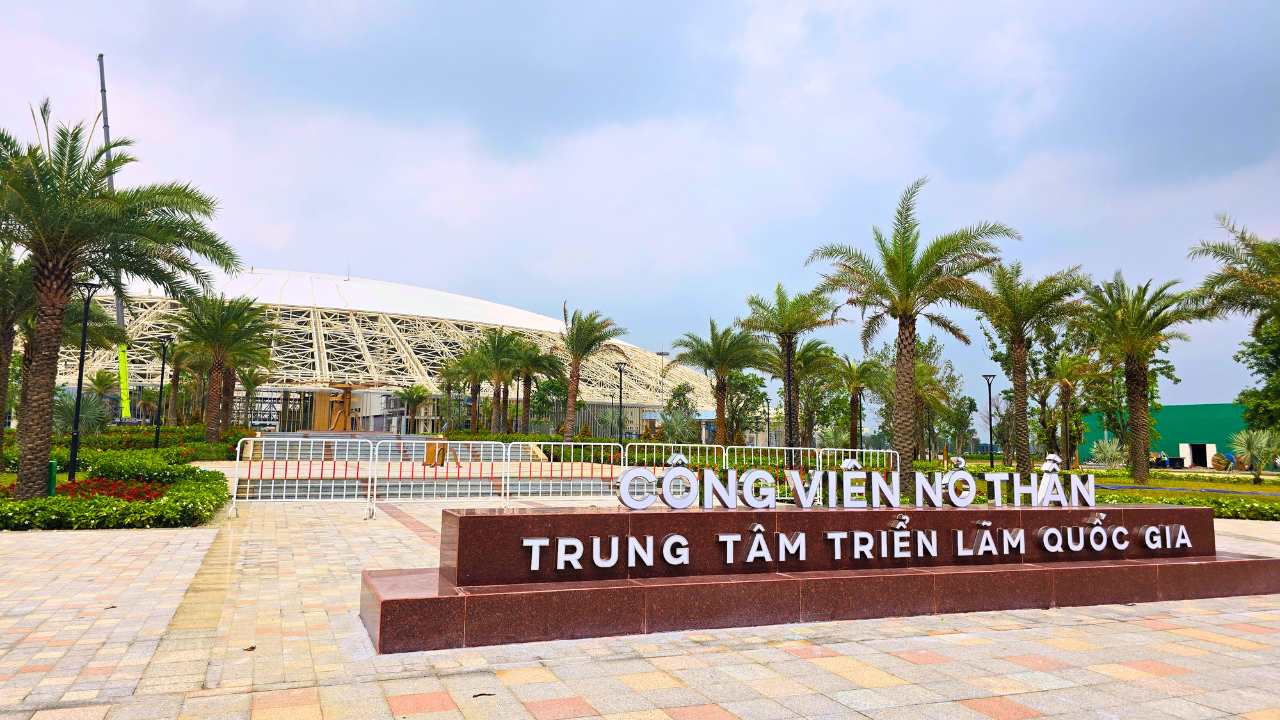 Khánh thành Trung tâm Hội chợ Triển lãm Quốc gia hơn 7.000 tỷ đồng tại Hà Nội- Ảnh 1.