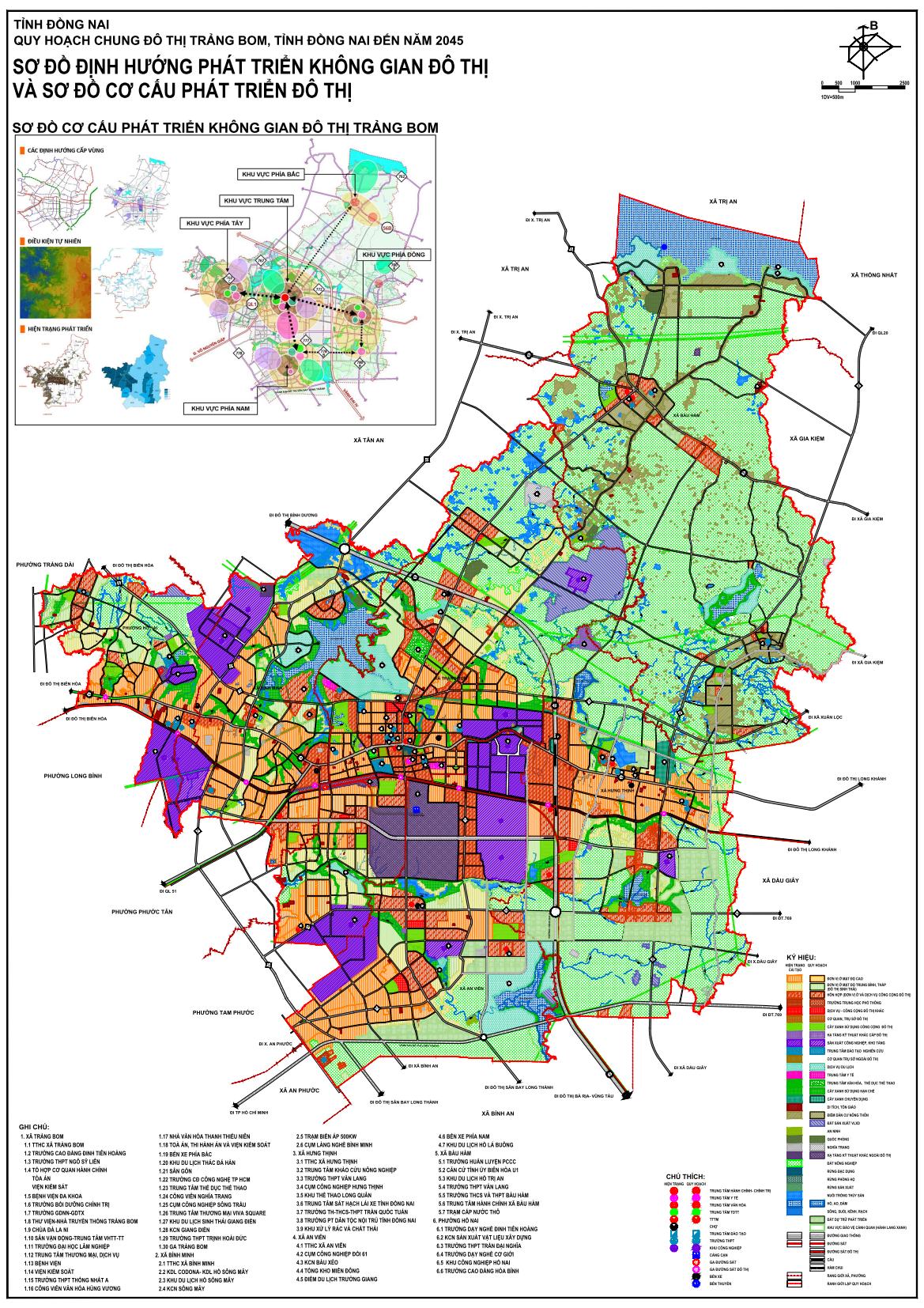 Chi tiết bản đồ quy hoạch đ&ocirc; thị 550.000 d&acirc;n gi&aacute;p ranh TP.HCM- Ảnh 3.