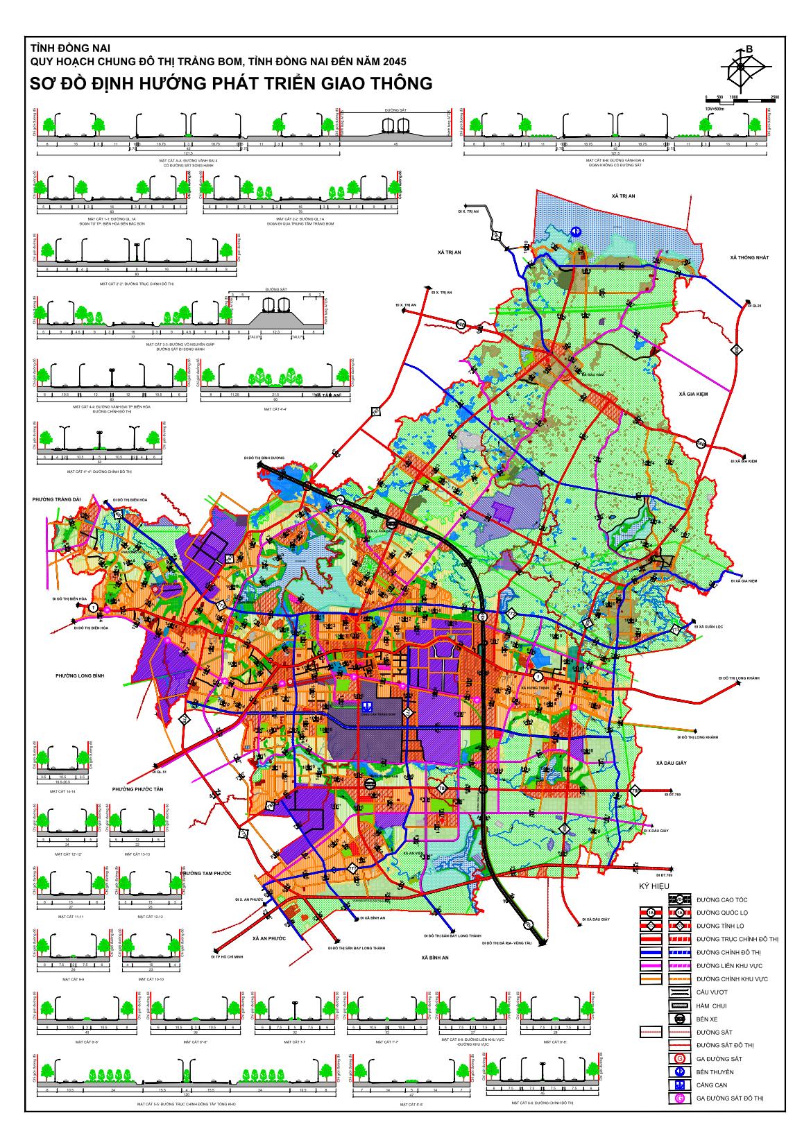 Chi tiết bản đồ quy hoạch đ&ocirc; thị 550.000 d&acirc;n gi&aacute;p ranh TP.HCM- Ảnh 5.