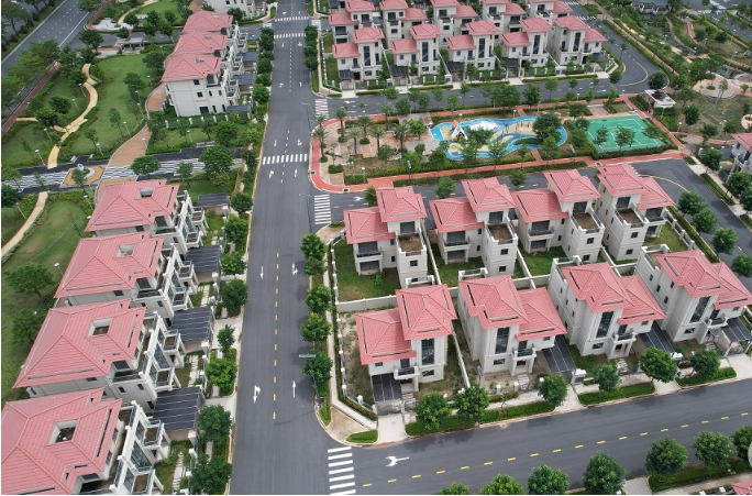 Bất động sản Nhơn Trạch: Nhà phố, biệt thự tiền tỉ vắng người