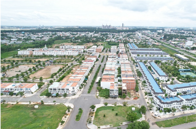 Bất động sản Nhơn Trạch: Nhà phố, biệt thự tiền tỉ vắng người