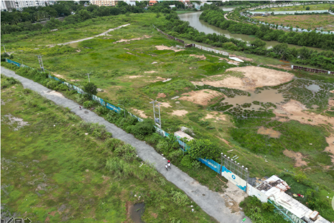 Đổi tên, sắp công bố nhưng Gem Riverside đang chỉ là một màu xanh xanh