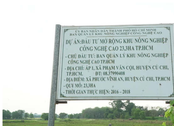 Singapore đầu tư 1,6 tỉ USD vào KĐT sinh thái nông nghiệp công nghệ cao ở Củ Chi có giúp dự án tái khởi động?