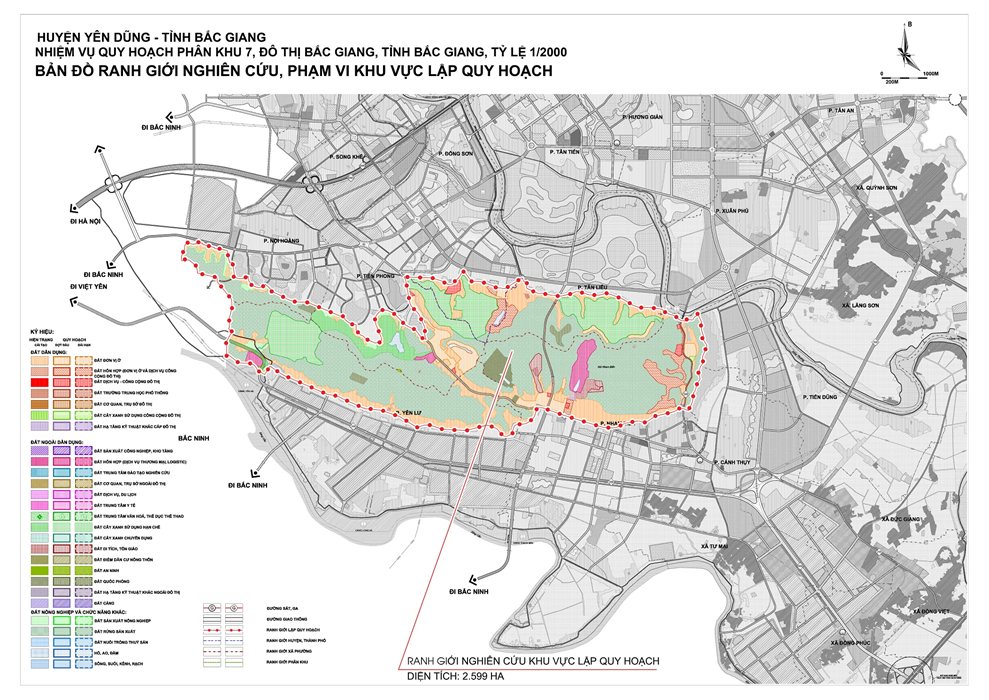 Bắc Giang duyệt nhiệm vụ quy hoạch khu đô thị sinh thái 2599ha- Ảnh 1.