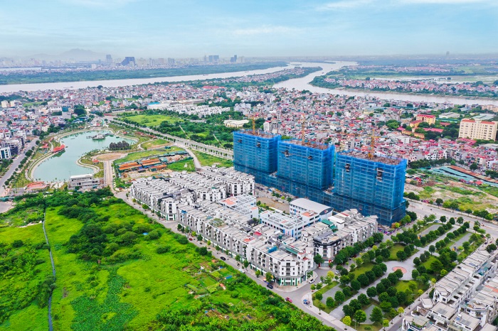 Cất nóc 3 tòa tháp căn hộ cao 21 tầng tại khu đô thị Khai Sơn City- Ảnh 1.