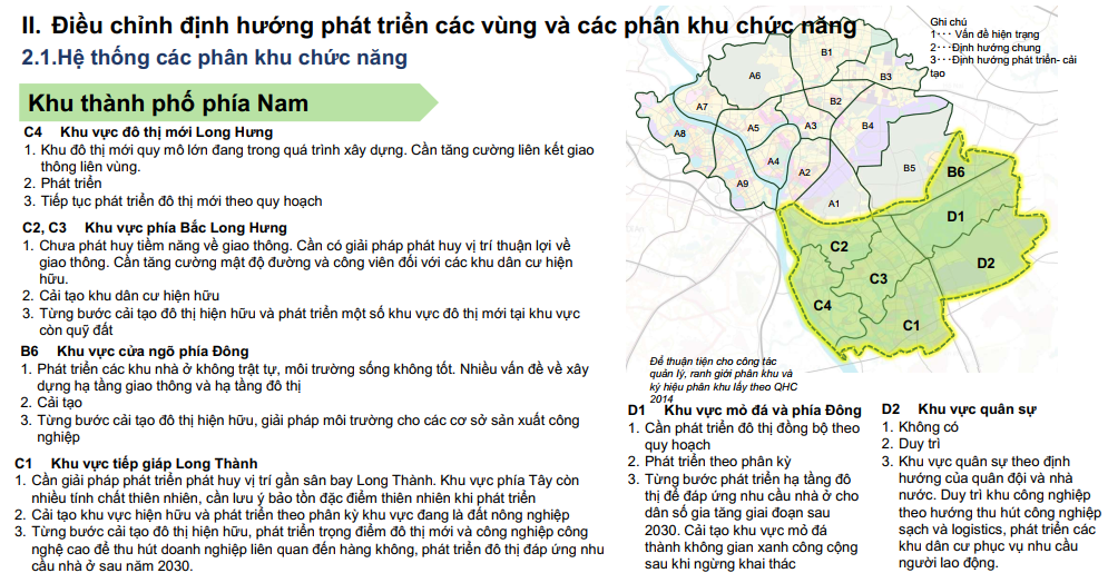 Chi tiết quy hoạch các phân khu của TP Biên Hòa đến 2045- Ảnh 4.