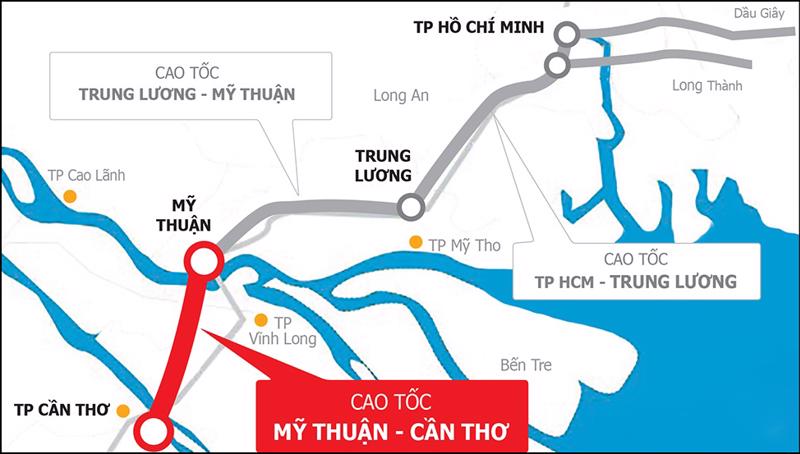 Cao tốc Mỹ Thuận - Cần Thơ: Tăng 1.000 tỷ vốn đầu tư, bổ sung đường dân sinh gần 10km- Ảnh 1.