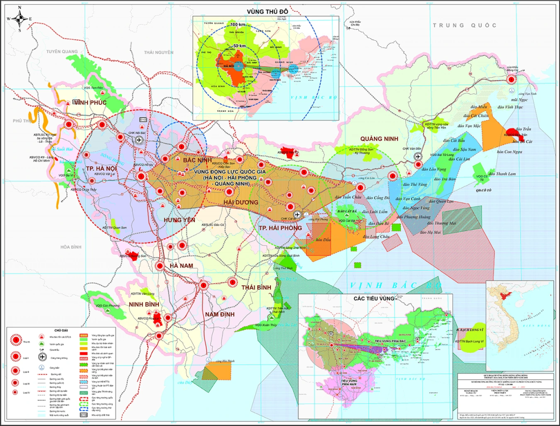 Chi tiết Kế hoạch thực hiện Quy hoạch vùng đồng bằng sông Hồng có gì?- Ảnh 2.
