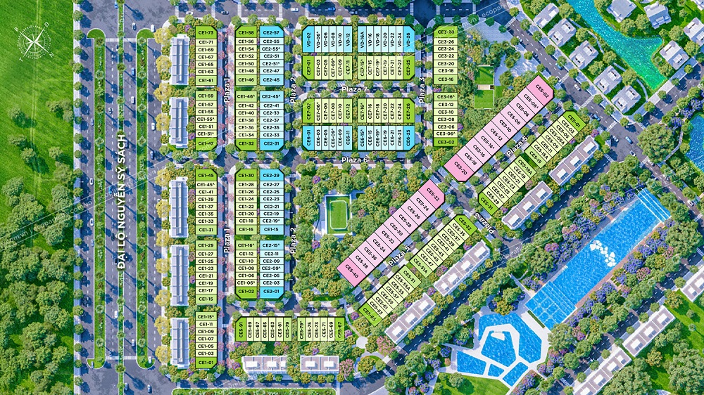 Central Plaza: Phân khu nhà phố tại Eco Central Park Vinh- Ảnh 2.