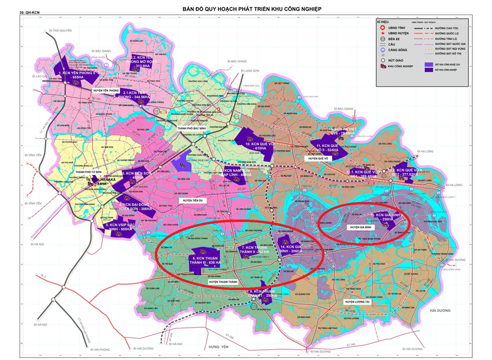 Tiến độ mới nhất 4 khu công nghiệp có quy mô khủng của tỉnh Bắc Ninh- Ảnh 1.