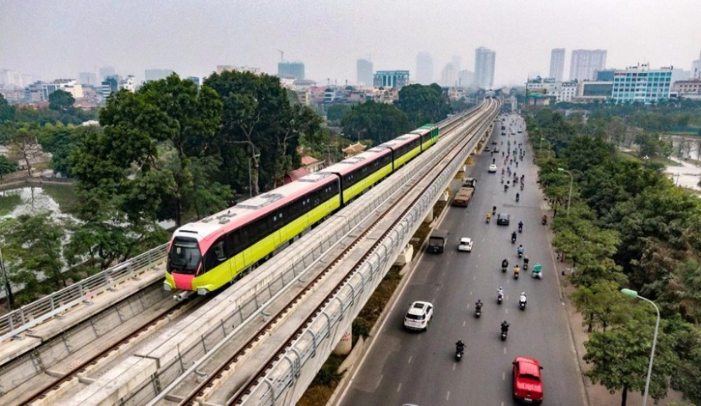 Những diễn biến mới nhất về tuyến đường sắt đ&ocirc; thị kết nối s&acirc;n bay Nội B&agrave;i- Ảnh 1.