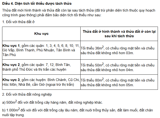 Quy định mới về bảng giá đất, diện tích tách thửa đất tại Đông Nam Bộ- Ảnh 1.