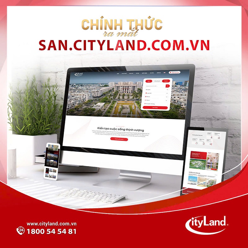 CityLand Group chính thức ra mắt website kinh doanh bất động sản: Bước đột phá trong thời đại số hóa- Ảnh 1.