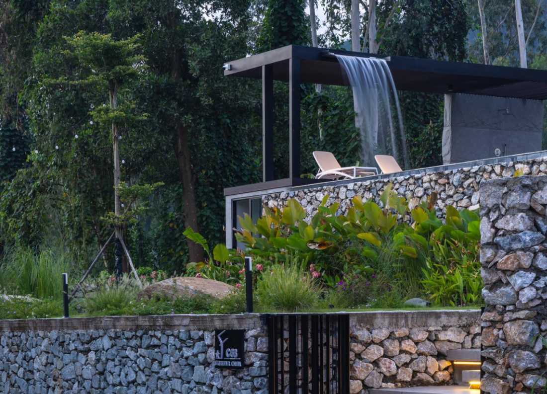 Biệt thự thác nước nằm trên đồi dốc không khác gì resort sang trọng tại Vĩnh Yên- Ảnh 6.