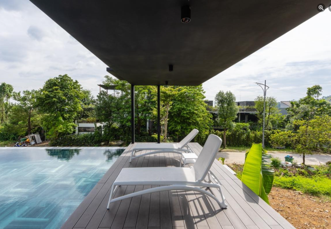 Biệt thự thác nước nằm trên đồi dốc không khác gì resort sang trọng tại Vĩnh Yên- Ảnh 7.