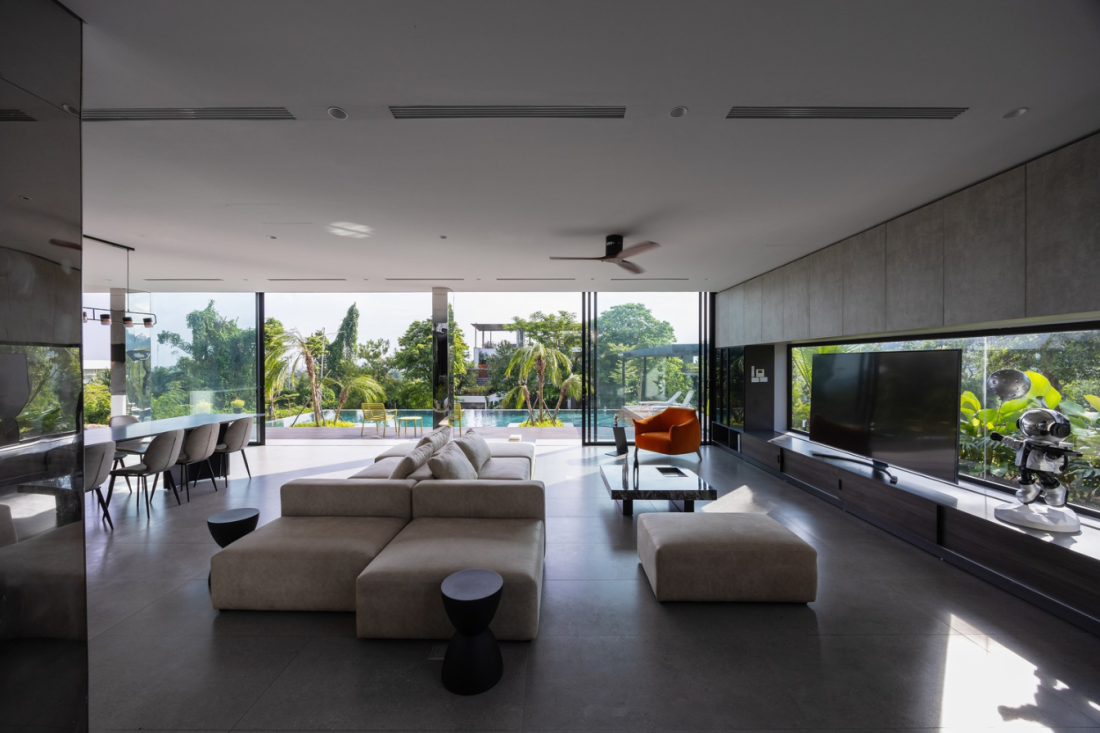 Biệt thự thác nước nằm trên đồi dốc không khác gì resort sang trọng tại Vĩnh Yên- Ảnh 8.