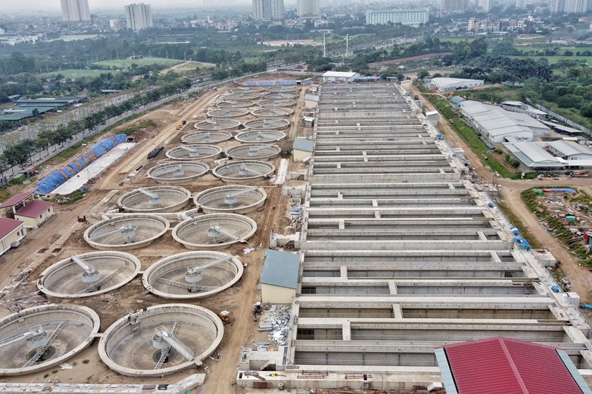 Nh&agrave; m&aacute;y xử l&yacute; nước thải hơn 16.000 tỷ tại H&agrave; Nội c&oacute; bước tiến mới- Ảnh 1.