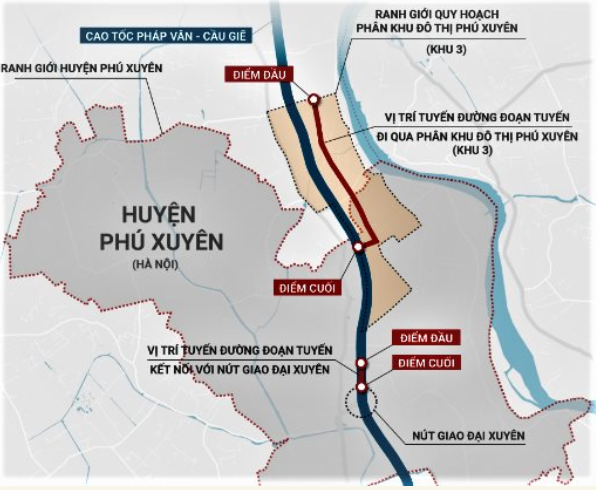 Hà Nội sắp xây dựng tuyến đường 19km nối hai huyện Thường Tín và Phú Xuyên- Ảnh 1.