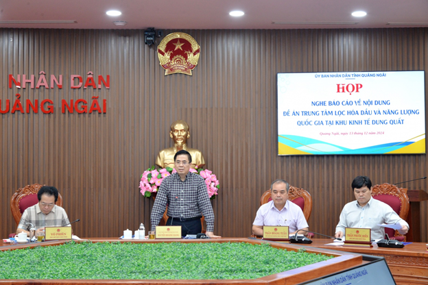 Trung tâm lọc hóa dầu và Năng lượng Quốc gia tại Quảng Ngãi: Vốn đầu tư dự kiến 16 - 20 tỷ USD, tạo ra 30.000 việc làm mới- Ảnh 1.