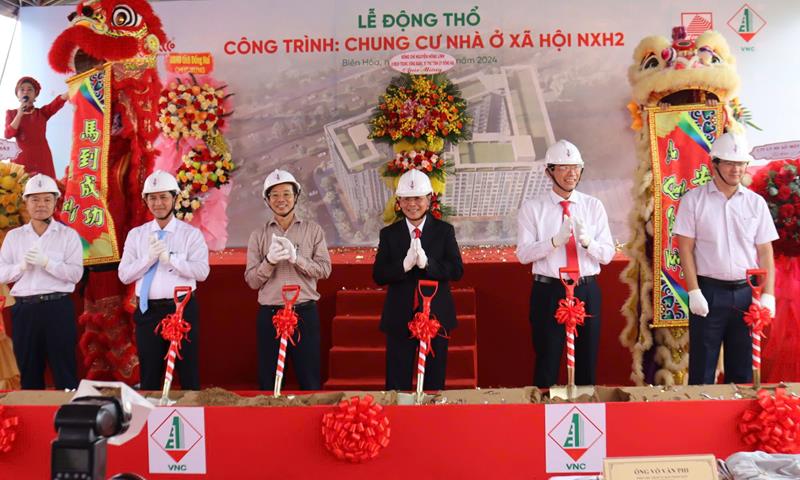 Đồng Nai khởi c&ocirc;ng dự &aacute;n nh&agrave; ở x&atilde; hội hơn 1.200 căn- Ảnh 1.