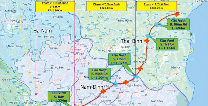 Thu hồi 200ha đất để triển khai cao tốc Ninh Bình - Hải Phòng- Ảnh 1.