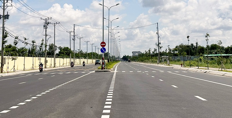Đường V&agrave;nh đai s&acirc;n bay Cần Thơ ch&iacute;nh thức th&ocirc;ng xe&nbsp;- Ảnh 1.