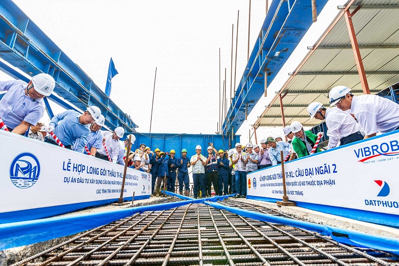 Hợp long cầu vượt s&ocirc;ng Hậu kết nối Tr&agrave; Vinh với S&oacute;c Trăng- Ảnh 1.