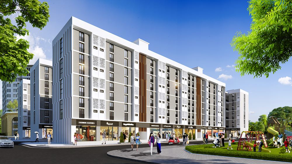 Khởi công 400 căn nhà ở xã hội tại Long An- Ảnh 1.