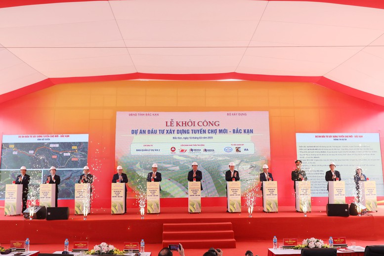 Khởi công cao tốc Chợ Mới – Bắc Kạn tổng vốn đầu tư hơn 5.750 tỷ đồng- Ảnh 1.