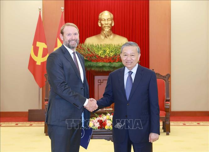 Tổng Bí thư đề nghị Tập đoàn năng lượng Mỹ tăng đầu tư tại Việt Nam- Ảnh 1.
